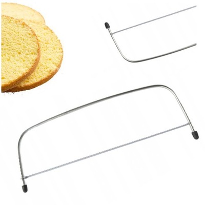 NÓŻ STRUNOWY DO CIĘCIA CIASTA TORTU BISZKOPTU 31cm