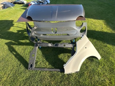 Fiat 500 07 - капот кришка двигуна фото №1