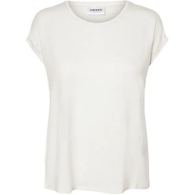 T-shirt Vero Moda AVA PLAIN TOP r. L biały