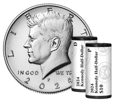 50 cent (2024) Half Dollar John F. Kennedy Mennica Philadelphia