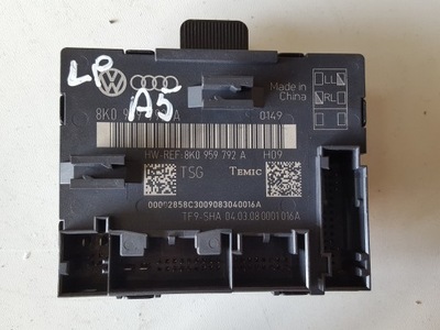 Audi a5 8t 07-12r модуль дверь 8k0959792a фото №1