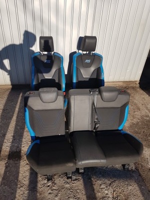 FORD FOCUS MK3 RS FOTELE KANAPA PÓŁSKÓRA RECARO