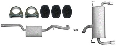 Ford kuga ii 1.5 1.6 ecoboost гасник комплект фото №1