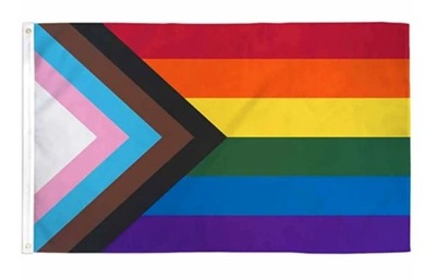 Nowa, duża flaga LGBT Pride 90x150 tęczowa