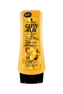 Schwarzkopf Gliss Kur Balm Oil Nutritive Balsam do włosów 200 ml