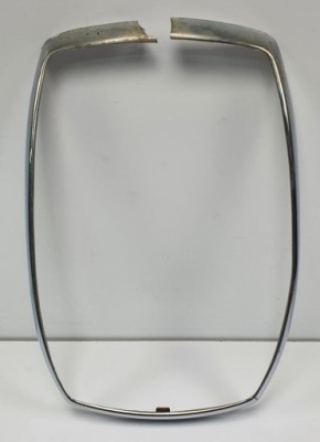 Рамка молдинг лампы правый перед хром mercedes w115 w114 фото №1