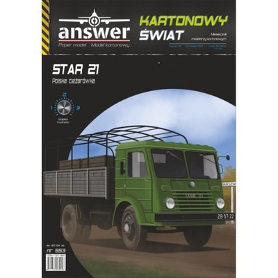 Ciężarówka Star 21, Answer, skala 1/25