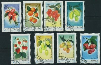 Wietnam Viet Nam nr 1179/86 /o flora owoce kwiaty fruits