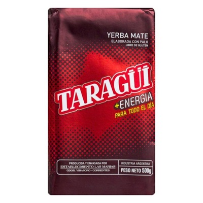 Yerba Mate Taragui Energia Con Palo 500g MOC
