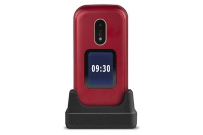 Telefon komórkowy dla seniora Doro 6061 Czerwony