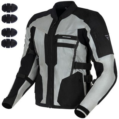 CHAQUETA MOTOCICLETA MESKA PROTECCIÓN REBELHORN  