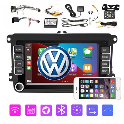 Radio samochodowe 2DIN RADIO 7 VW PASSAT GOLF LEON ANDROID 2-DIN