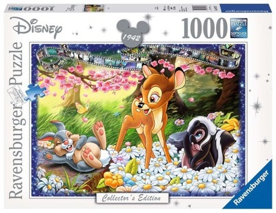 Puzzle Ravensburger Puzzle 1000 elementów Puzzle Bambi 4005556196777