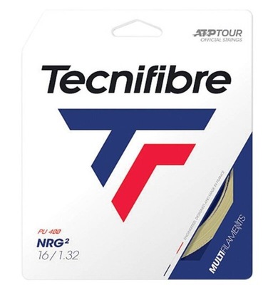 Naciąg tenisowy Tecnifibre NRG2 set. 12 m. naturel 1,24 mm