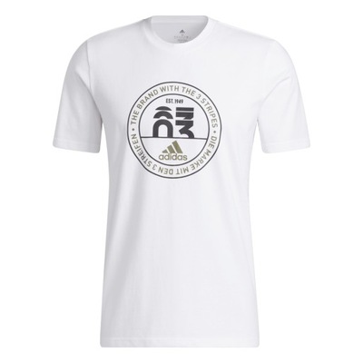 Adidas męska koszulka T-Shirt HK9176 biała r. L