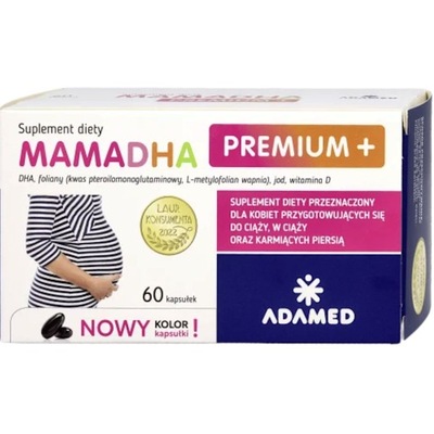 Mama DHA Premium Plus 60 kapsułek