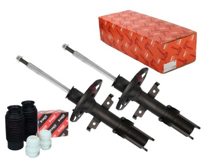 Trw 2x амортизатори + захист i відбійники renault espace iv vel satis перед фото №1