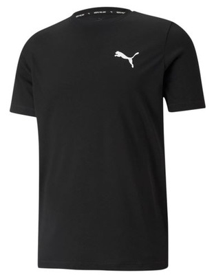 PUMA T-shirt męski koszulka sportowa 586725 01 czarna M