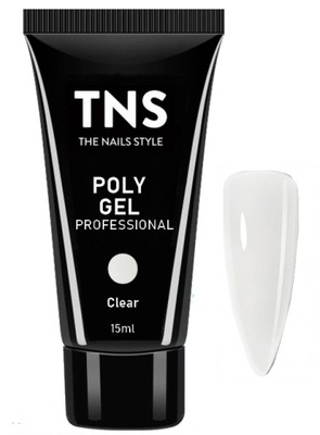 TNS FLEXY GEL POLYGEL AKRYLOŻEL CLEAR 15ml