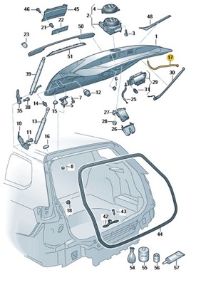 ПАТРУБОК СЛИВ ВОДЫ VW PASSAT B8 VARIANT 3G9827861B