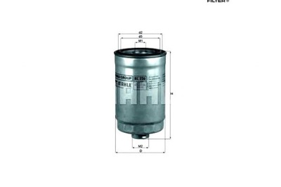 Knecht фільтр пального hyundai creta elantra h-1 carg фото №1