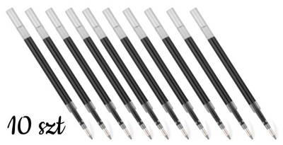 10 szt wkład żelowy do długopisu Gelle CZARNY G2 typu zenit