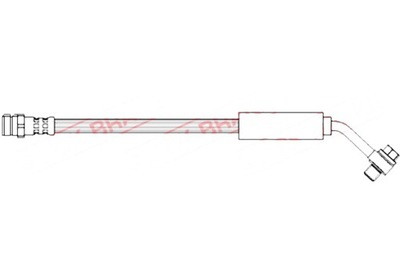 QUICK BRAKE CABLE DE FRENADO ELÁSTICO PARTE TRASERA IZQUIERDA/DERECHA AUDI A3 Q3 TT SEAT  