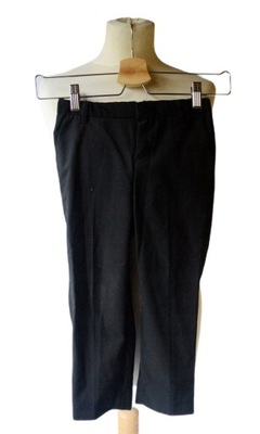 Spodnie Czarne Eleganckie Garnitur H&M 116 5 6