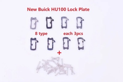 24PCS HU100 CAR LOCK REED LOCKING PLATE PARA BUICK REGAL GL8 INNER MI~56068  