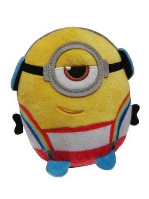 Minionek STUART ROLLERSKATES maskotka zapinka MINIONKI