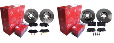 Гальмівні диски гальмівні колодки p+t trw citroen c8 peugeot 807 фото №1