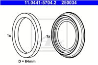 ATE РЕМ.КОМПЛЕКТ СУППОРТА HAM AUDI A4 B6 00-/A4 B7 02-/A6 C5 97-