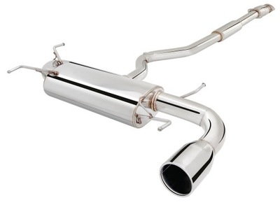 Вихлоп 3" вихлопна система cat-back subaru wrx хетчбек 08-11 фото №1