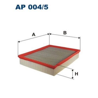 FILTER AIR FILTRON AP 004/5  