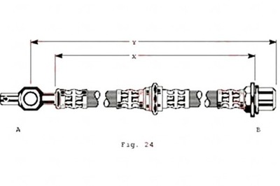 Trw шланг гальмівний toyota carina ii 1.6 at171 фото №1