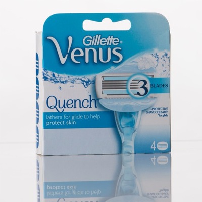 GILLETTE | VENUS | QUENCH | 4 SZT | WKŁADY