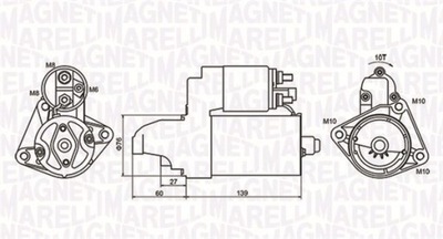 MAGNETI MARELLI 063721050010 STARTERIS 