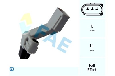 FAE SENSOR POSICIÓN DE EJE CIGÜEÑAL AUDI A3 A4 B7 A4 B8 A6 C6  