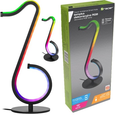 LAMPKA DEKORACYJNA RGB TRACER AMBIENCE SMART NOTE APLIKACJA TUYA SMART