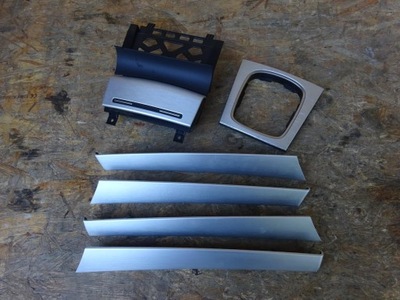 Audi a3 8p 8p4 5d sportback накладки декоры дверь рамка механическая коробка передач s-line фото №1