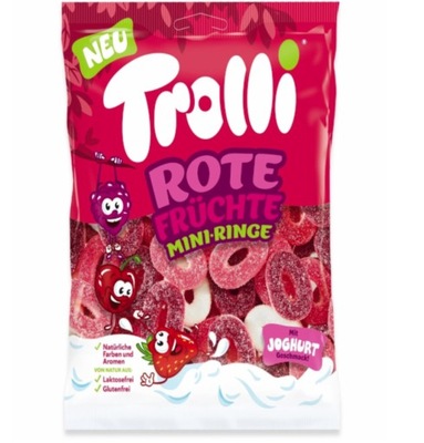 Żelki RED FRUITS 100g Trolli 100 g
