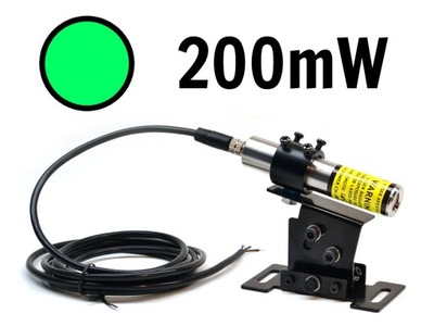 Laser liniowy zielony 200mW IP67 520nm LAMBDAWAVE