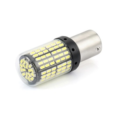 PY21W DIODO LUMINOSO LED 144 SMD 4014 BAU15S 1156 CANBUS BLANCA  