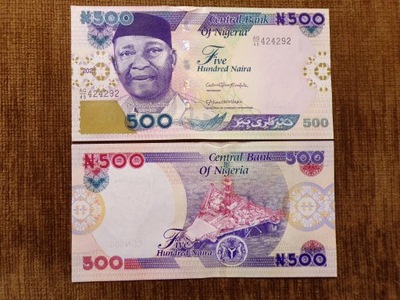 738.NIGERIA 500 NAIRA UNC