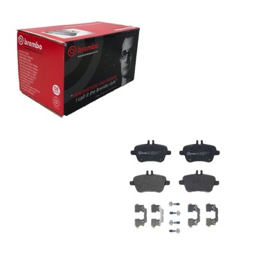 Brembo гальмівні колодки гальмівний. mercedes c117 cla-klasa 14- фото №1