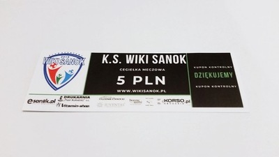 bilet WIKI Sanok (woj. podkarpackie)