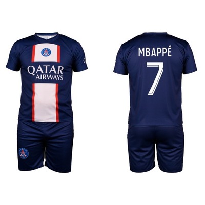 Strój komplet piłkarski - MBAPPE PSG - S