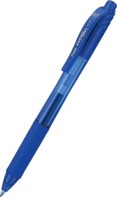 Pióro kulkowe żelowe 0,7mm niebieskie PENTEL