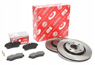 Тормозные диски тормозные колодки тормозные перед citroen c2 c3 фото №1