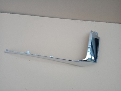 Mitsubishi l200 лівий хром бампера перед 2018r фото №1